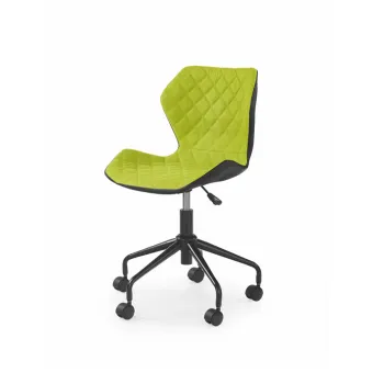 Scaun birou Matrix negru/verde - H 78-88 cm imagine
