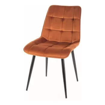 Scaun Chic velvet cinnamon Blu4215 imagine