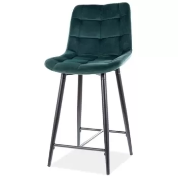Scaun de bar Chic H-2 Verde - H92 cm imagine
