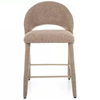 Scaun de bar Flo H-2 bej 253 / casmir imagine