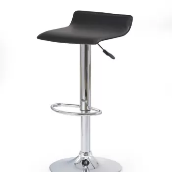 Scaun de bar H-1 negru imagine