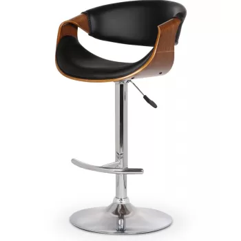 Scaun de bar H-100 negru imagine