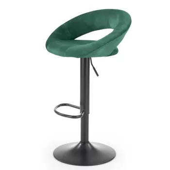 Scaun de bar H-102 velvet verde imagine