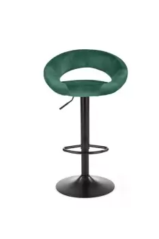 Scaun de bar H-102 velvet verde - H100 imagine