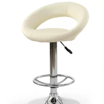Scaun de bar H-15 crem imagine