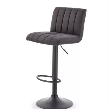 Scaun de bar H-89 gri inchis imagine