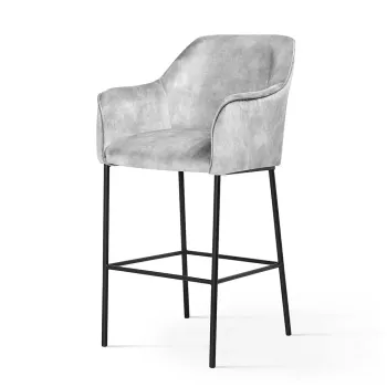 Scaun de bar Malaga L 70 cm imagine