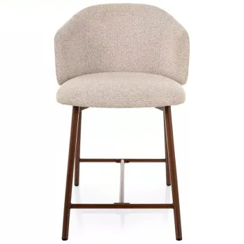 Scaun de bar Osaka H-2 bej deschis 255 / nuc imagine