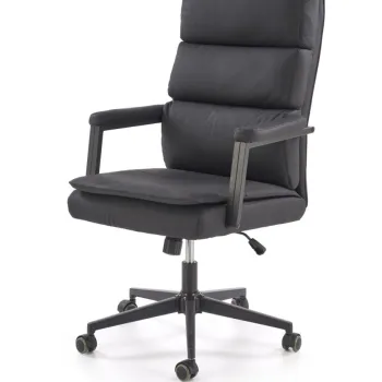 Scaun de birou Adriano 2 negru H110 cm imagine