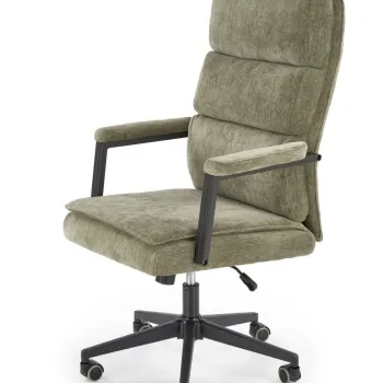 Scaun de birou Adriano stofa olive H110 cm imagine