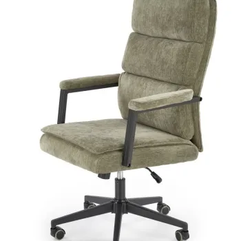 Scaun de birou Adriano stofa olive H110 cm imagine