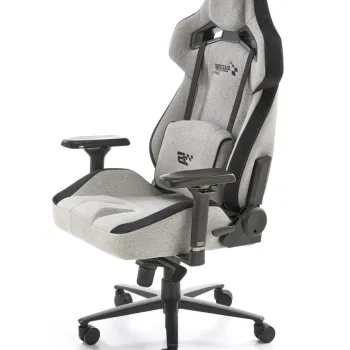 Scaun de birou Alister gri/negru H134 cm imagine