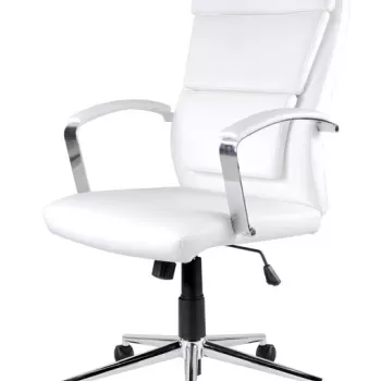Scaun de birou Aurelius alb imagine