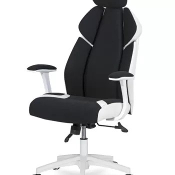 Scaun de birou Chrono negru alb imagine