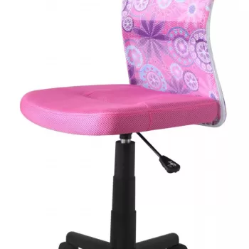 Scaun de birou copii Dingo roz imagine