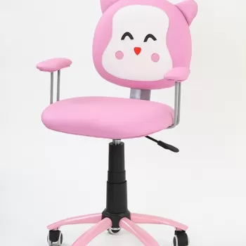 Scaun de birou copii Kitty roz imagine