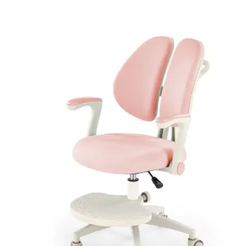 Scaun de birou copii Panco roz imagine