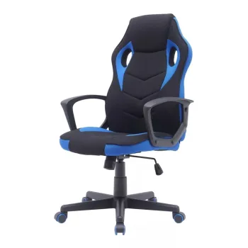 Scaun de birou Dakar negru/albastru imagine