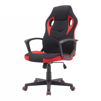 Scaun de birou Dakar negru/rosu imagine