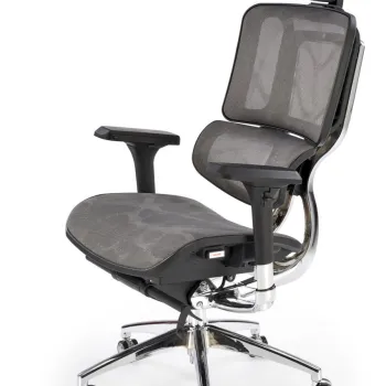 Scaun de birou Ethan gri H139 cm imagine