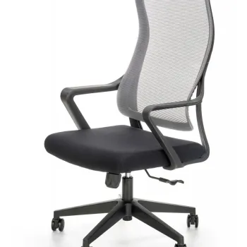 Scaun de birou Loreto gri/negru H123 cm imagine