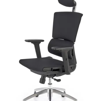 Scaun de birou Marcus negru H140 cm imagine