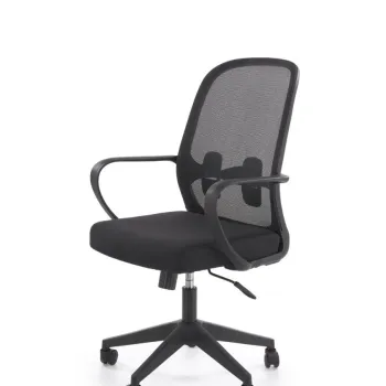 Scaun de birou Orcano negru H111 cm imagine