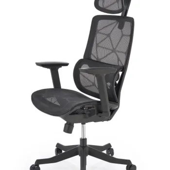 Scaun de birou Osvaldo negru H128 cm imagine