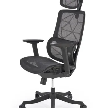 Scaun de birou Osvaldo negru H128 cm imagine