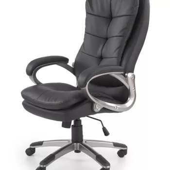 Scaun de birou Preston negru - H124 cm imagine