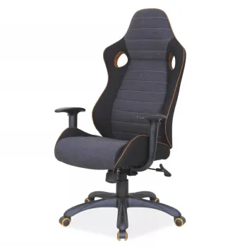 Scaun de birou Q-229 negru/gri imagine