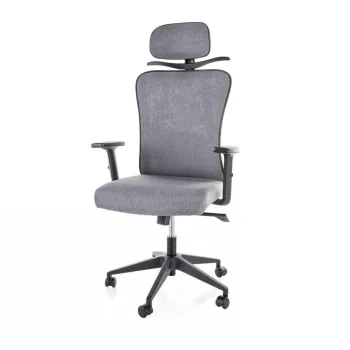 Scaun de birou Q080M material gri imagine