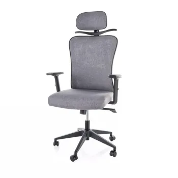 Scaun de birou Q080M material gri imagine