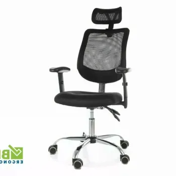 Scaun de birou Q118R negru imagine