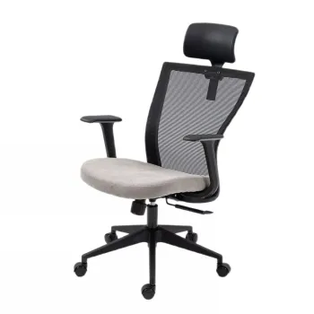 Scaun de birou Q328H negru/gri imagine