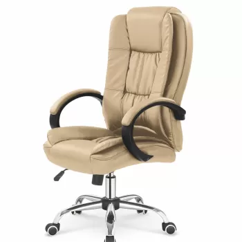 Scaun de birou Relax bej imagine