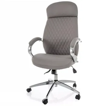 Scaun de birou rotativ Q-09 gri imagine