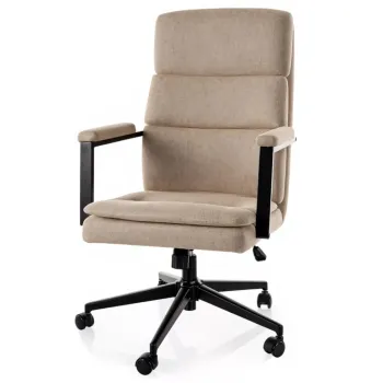 Scaun de birou rotativ Q-090 bej inchis 260 imagine