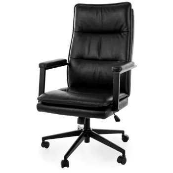 Scaun de birou rotativ Q-091negru imagine