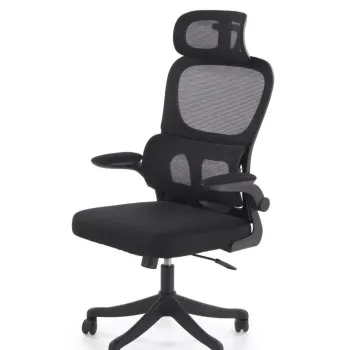 Scaun de birou Soren negru H124 cm imagine