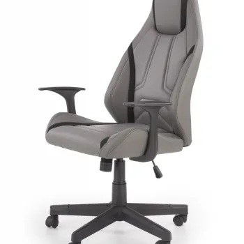 Scaun de birou Tanger gri/negru H63 cm imagine