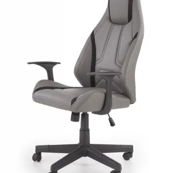 Scaun de birou Tanger gri/negru H63 cm imagine