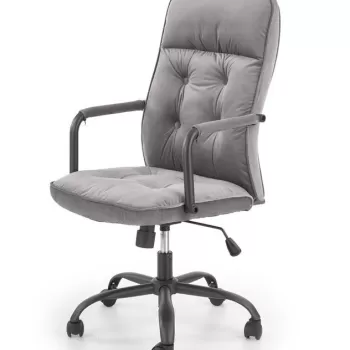 Scaun de birou tapitat Colin catifea - L54 x A57 x 110h cm imagine