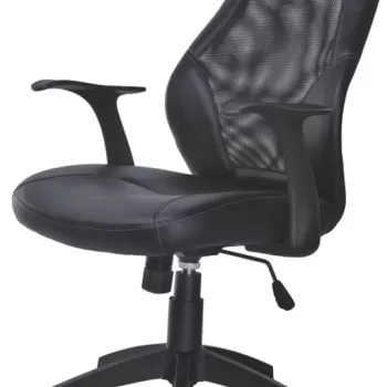 Scaun de birou Torino negru imagine