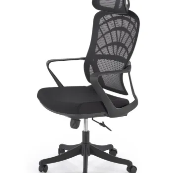 Scaun de birou Vesuvio negru H121 cm imagine