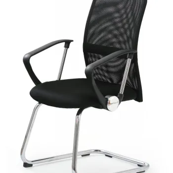 Scaun de birou Vire Skid negru H97 cm imagine