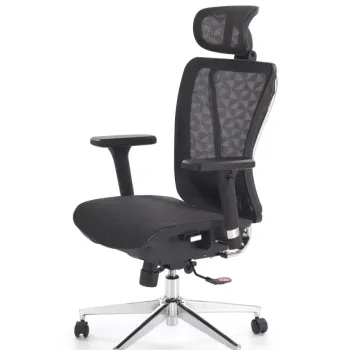 Scaun de birou Vixen negru H125 cm imagine