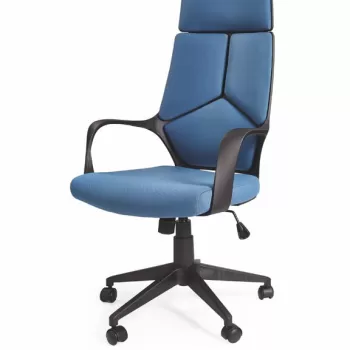 Scaun de birou Voyager albastru negru imagine
