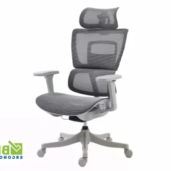 Scaun de birou Winner gri imagine