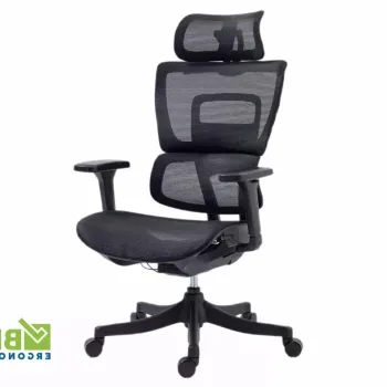 Scaun de birou Winner negru imagine